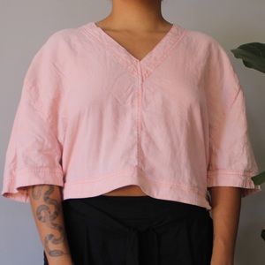 Urban Outfitters crop top with V neck